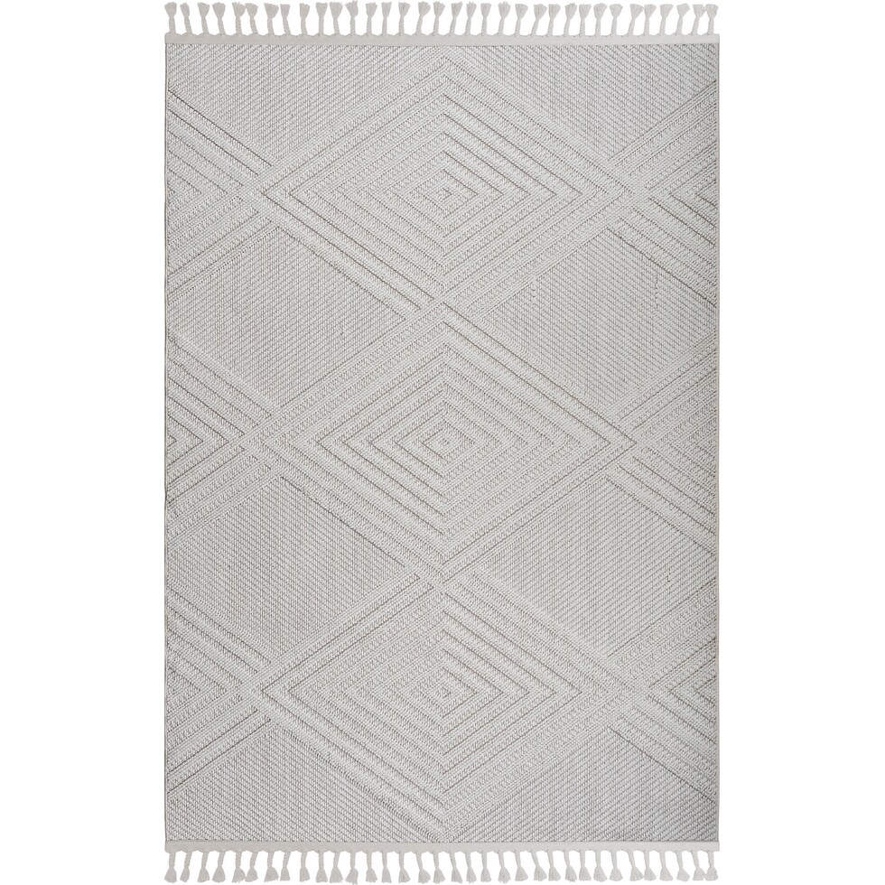 cassia white area rug  x    