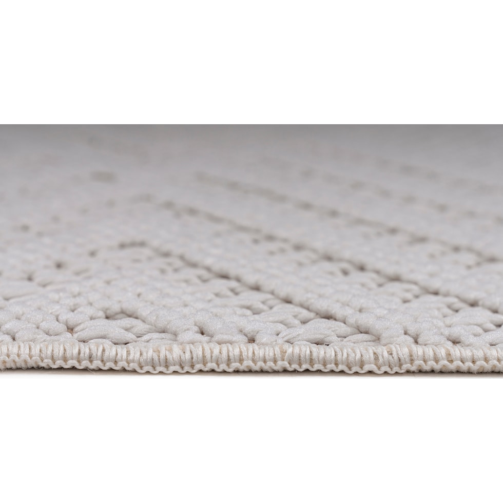 cassia white area rug  x    