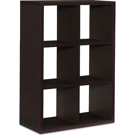Cassidy Large Storage Shelves - Brown