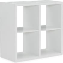 cassidy white storage shelves   