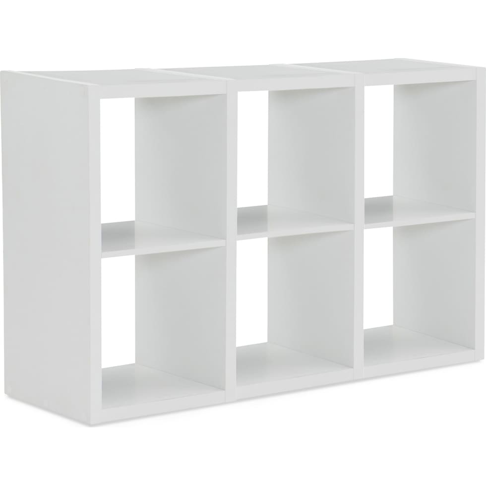 cassidy white storage shelves   