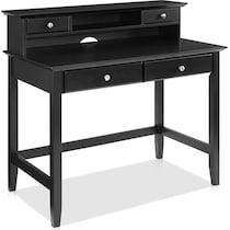cassie black desk   