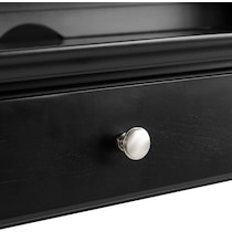cassie black desk   