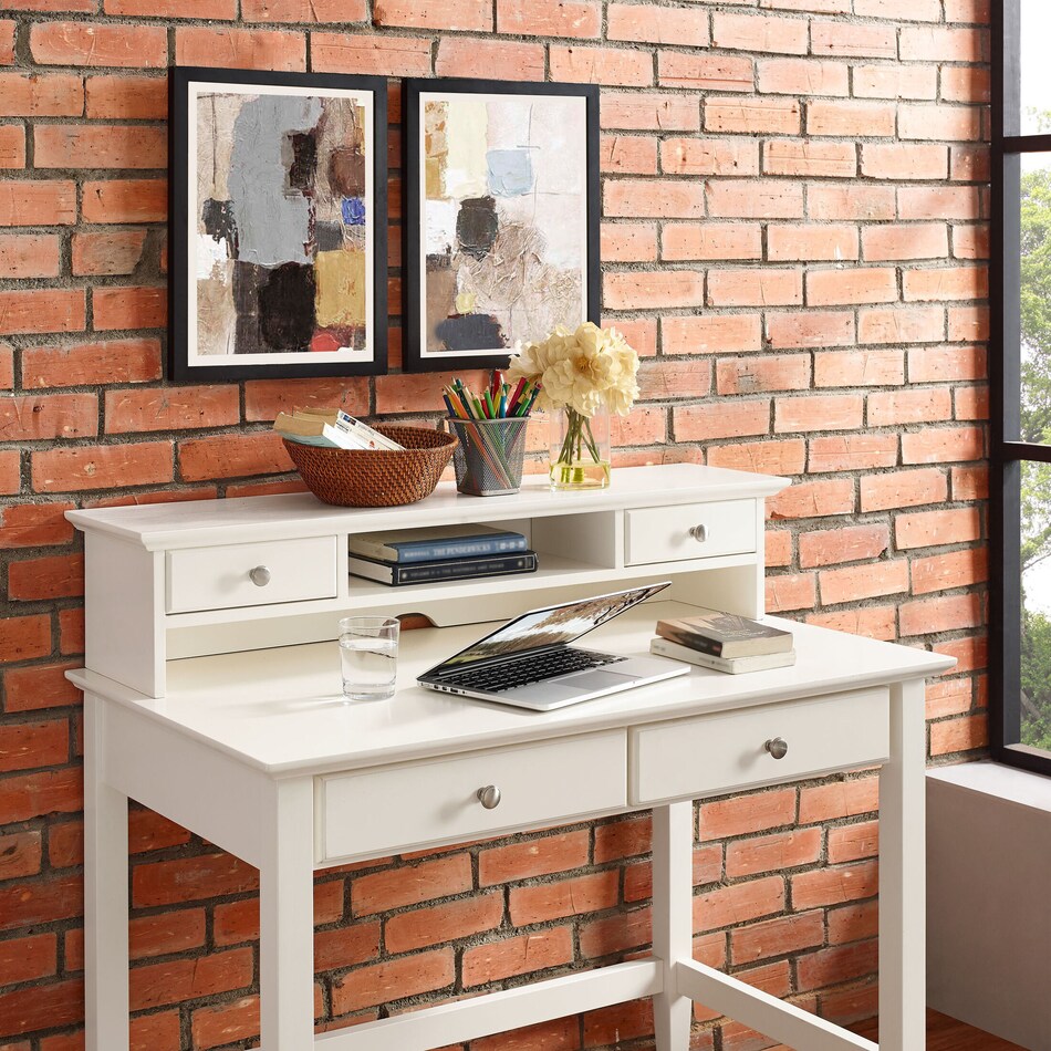 cassie white desk   
