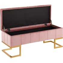 cassis pink bench   