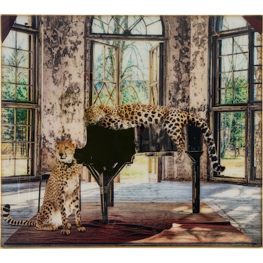 Cat Concerto 54” x 48” Wall Art