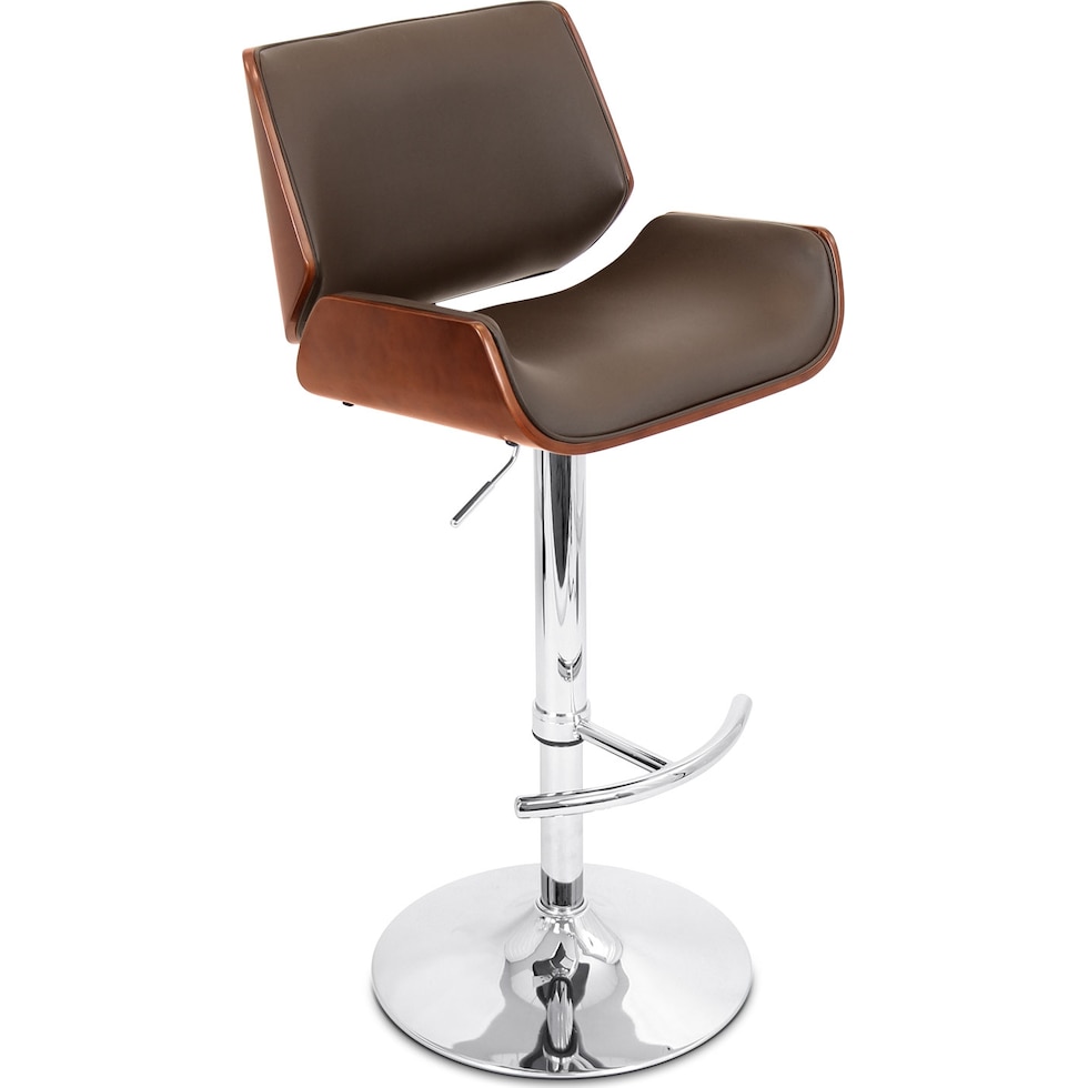 catania brown bar stool   