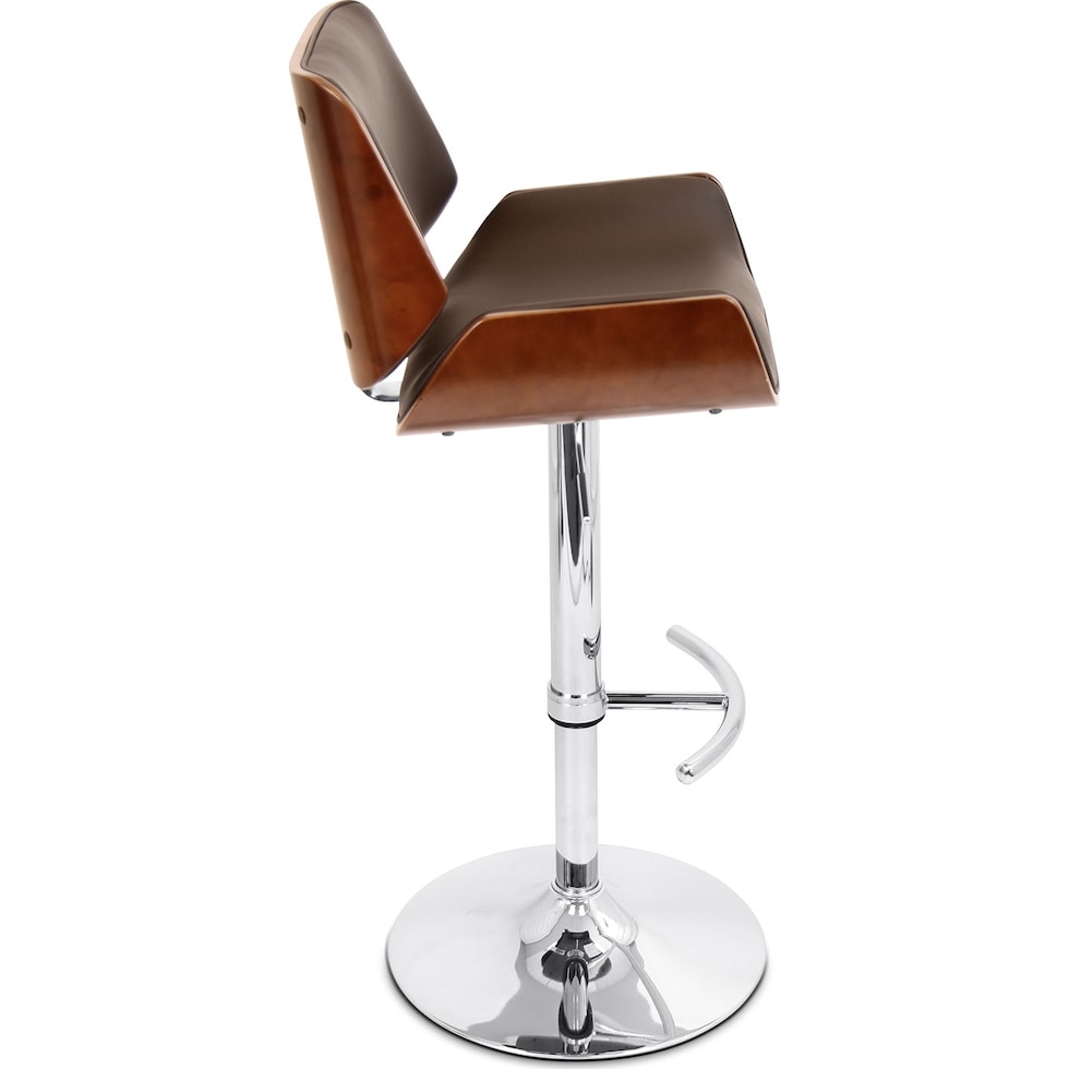 catania brown bar stool   