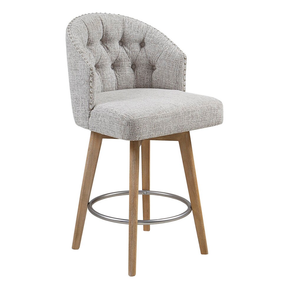 caterina gray counter height stool   