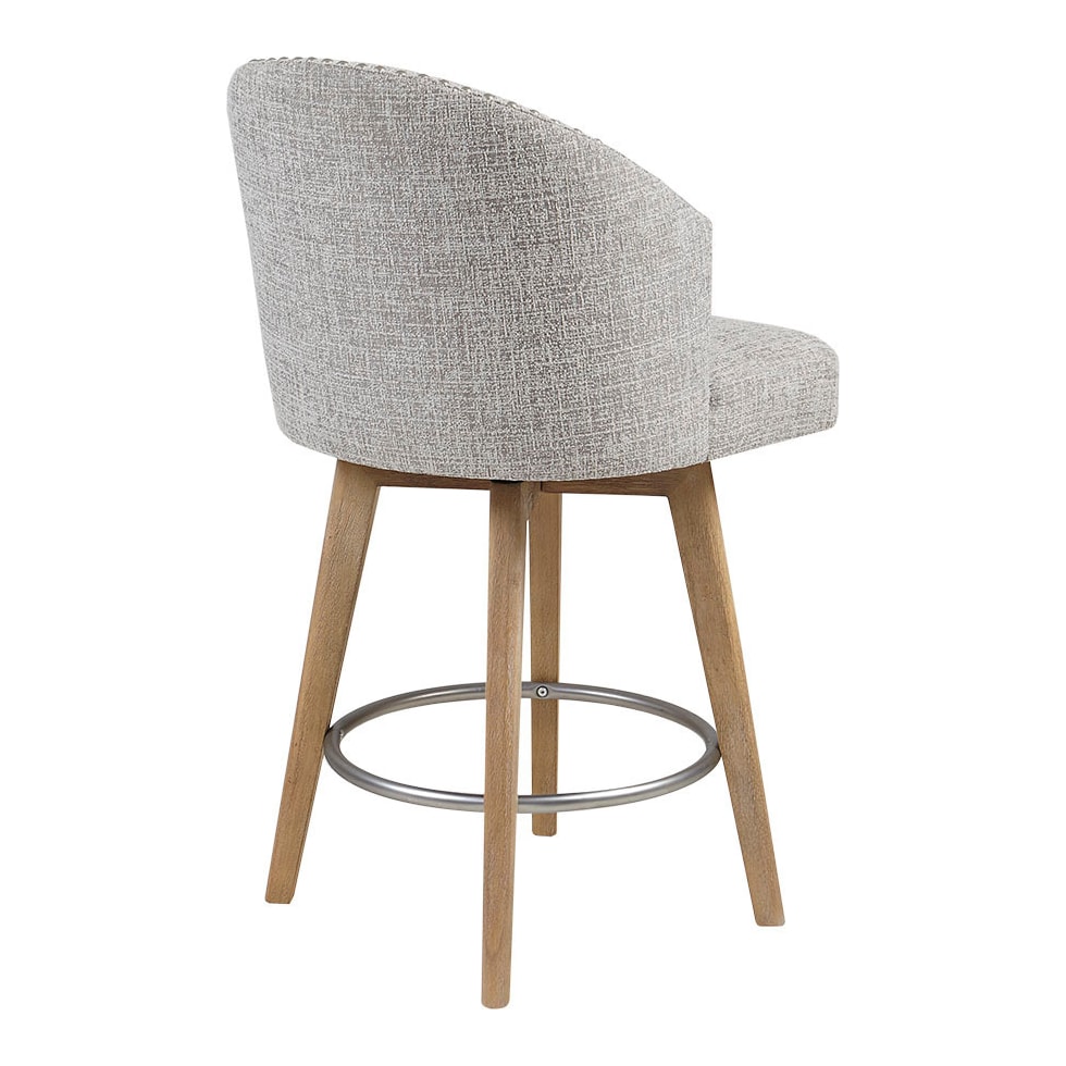 caterina gray counter height stool   