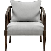 cathy gray accent chair   