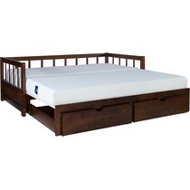 cayden dark brown daybed   