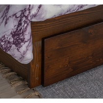 cayden dark brown twin bed   