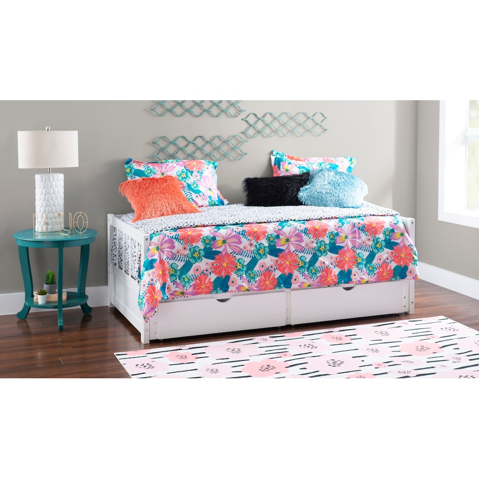 cayden white daybed   