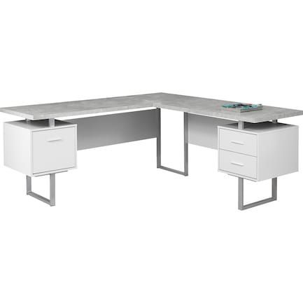 Cecelia L-Shaped Desk