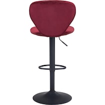 cecil red bar stool   