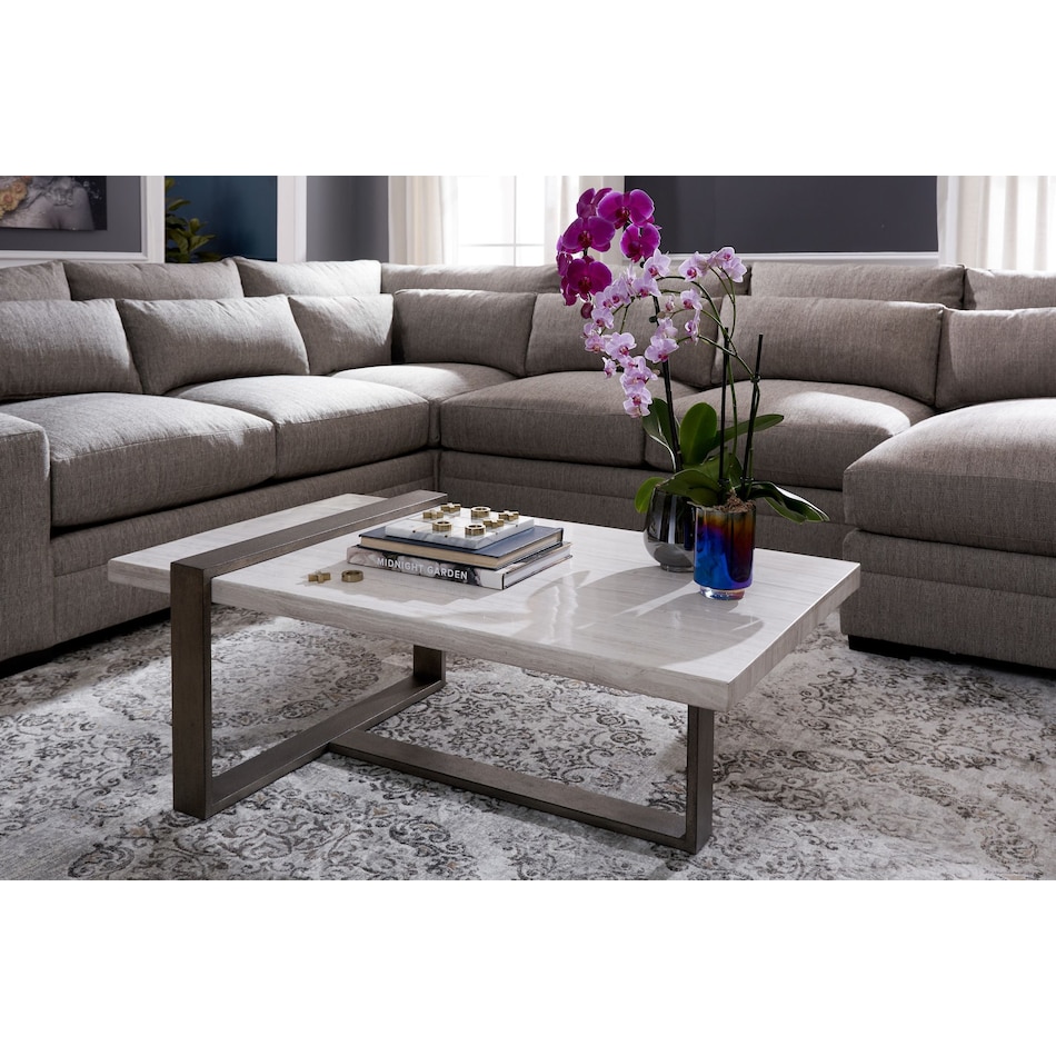 Celadon Marble Coffee Table Value City Furniture