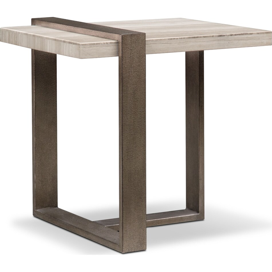 Celadon Marble End Table Value City Furniture