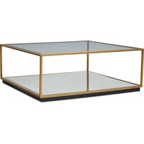 celeste gold coffee table   