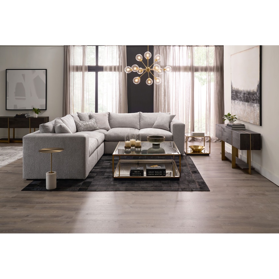 celeste gold coffee table   