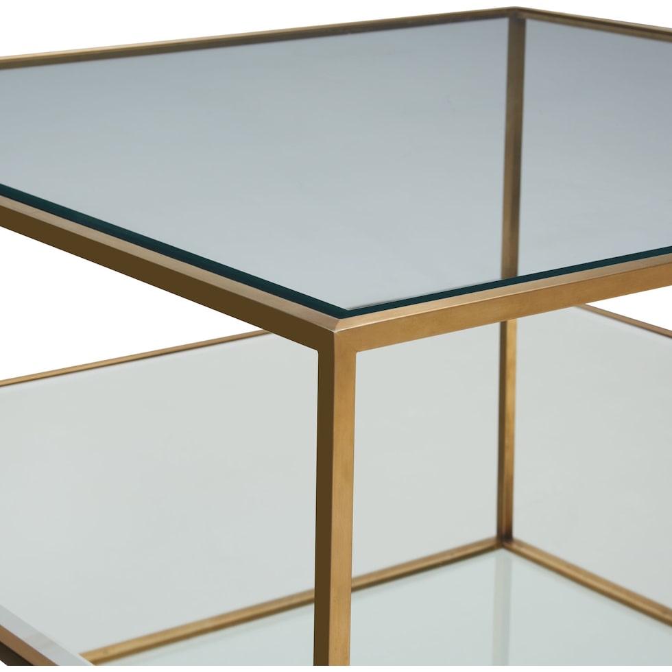 celeste gold coffee table   