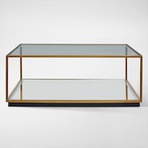 celeste gold coffee table   