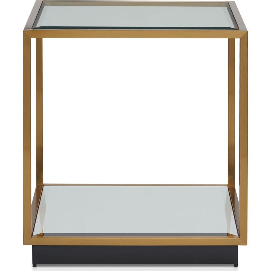celeste gold end table   