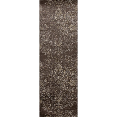 Celestial 3' X 8' Runner - Brown