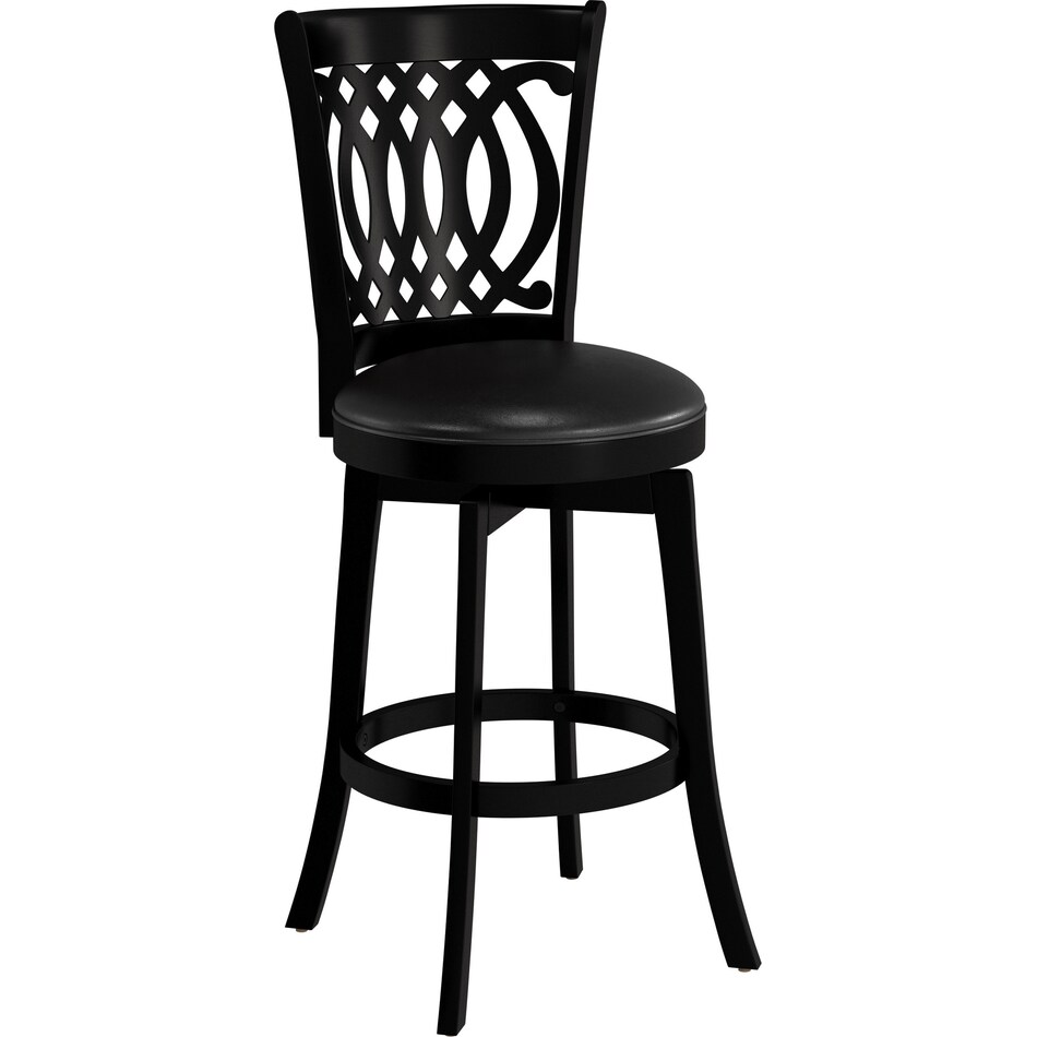 celina black bar stool   