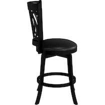 celina black counter height stool   