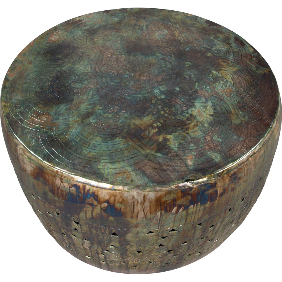 chakra multicolor coffee table   