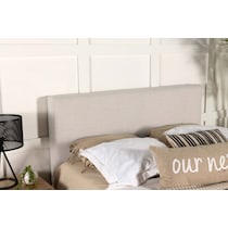chami neutral california king headboard   