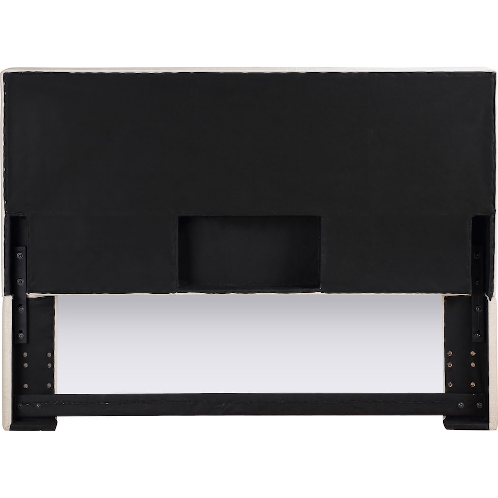 chami neutral california king headboard   