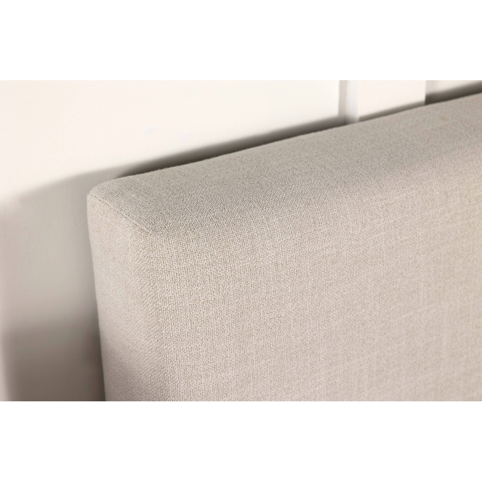 chami neutral california king headboard   