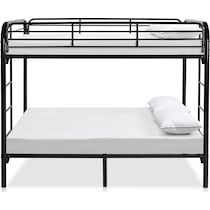 champ black full over full bunk bed   