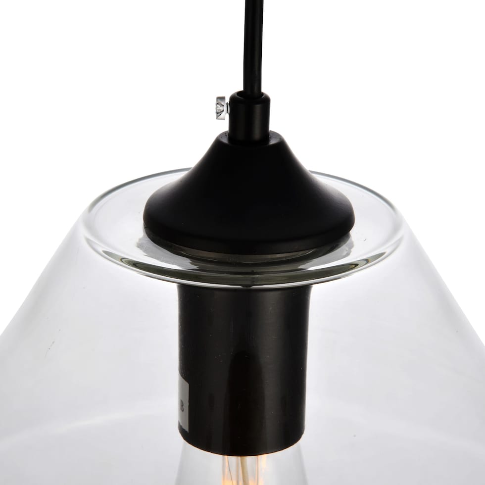 chance black chandelier   