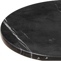 chandler gold black accent table   