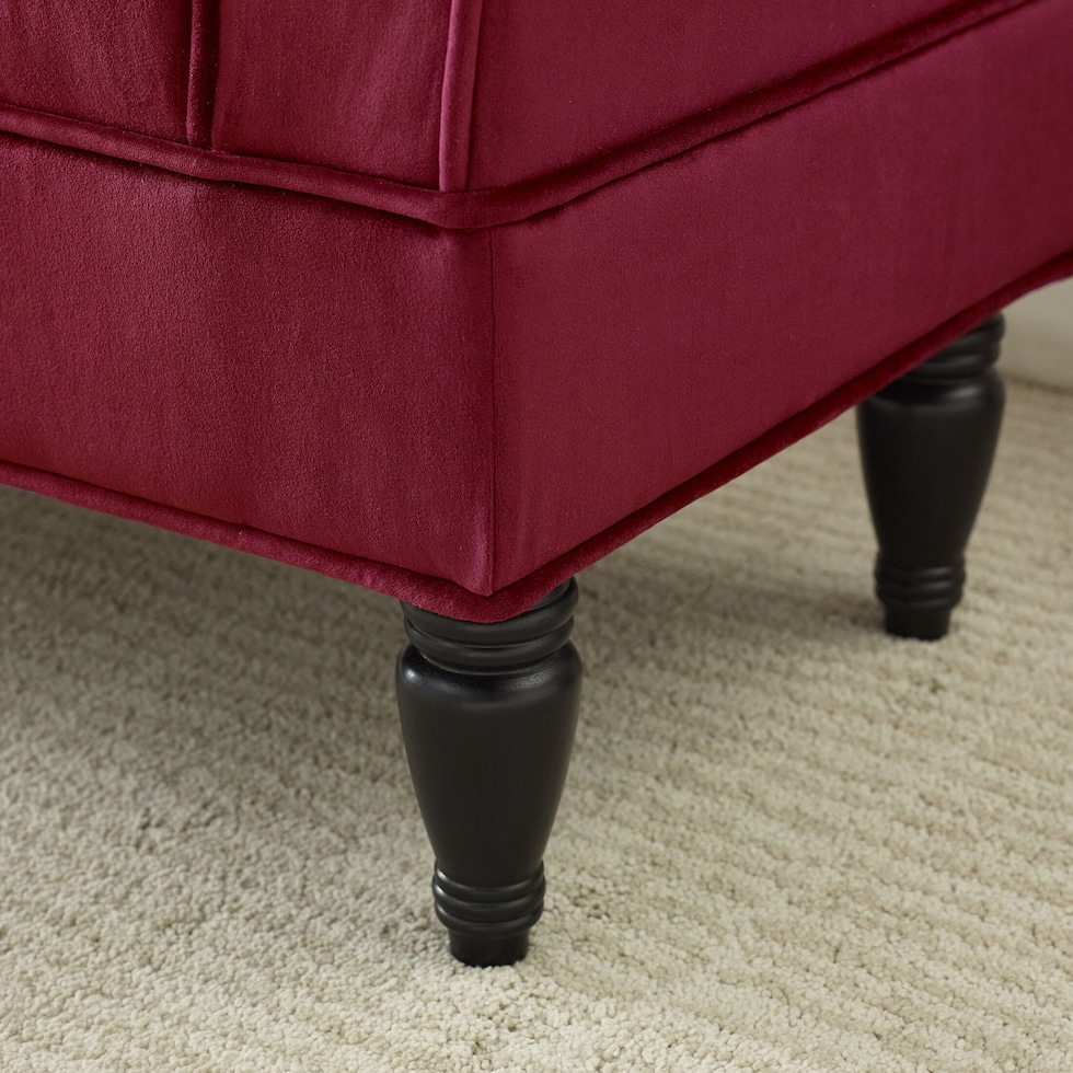 chandra red bench   