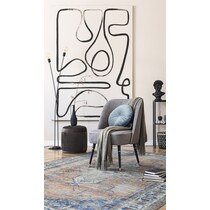 channing multicolor area rug  x    