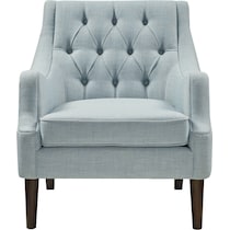 chantal blue accent chair   