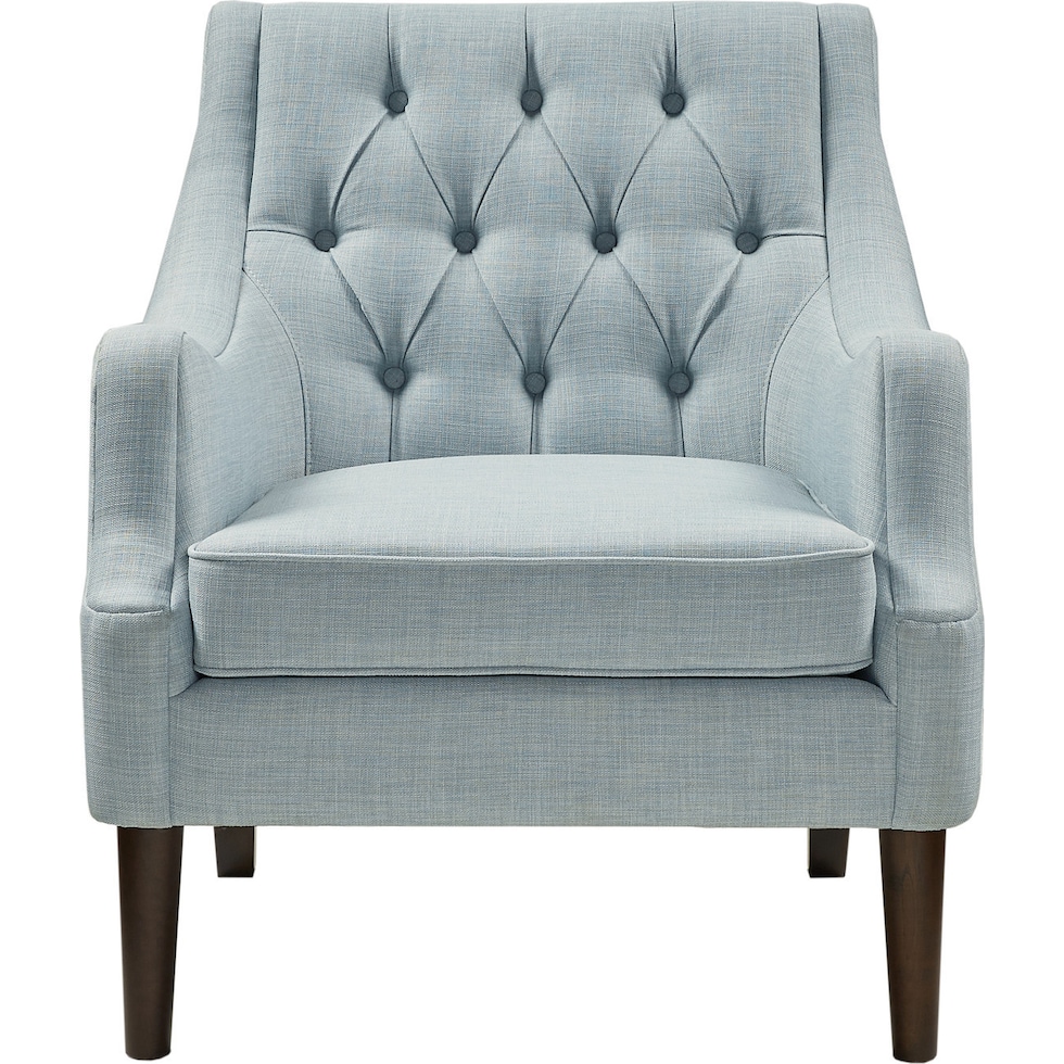 chantal blue accent chair   