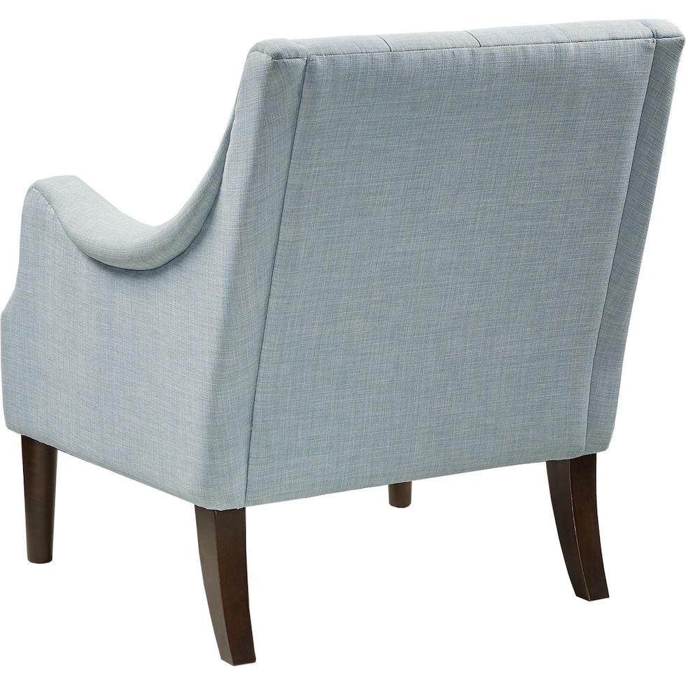 chantal blue accent chair   