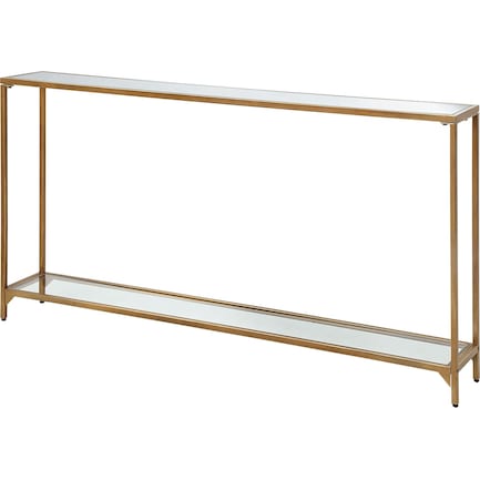 Chaplin Console Table - Gold