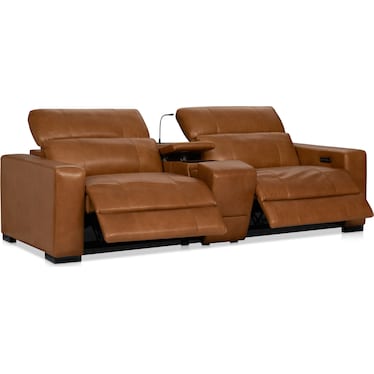 Chapman 3-Piece Dual-Power Reclining Loveseat with Console