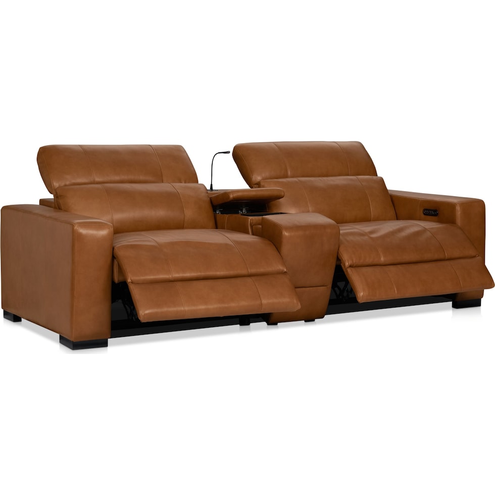 chapman dark brown loveseat   