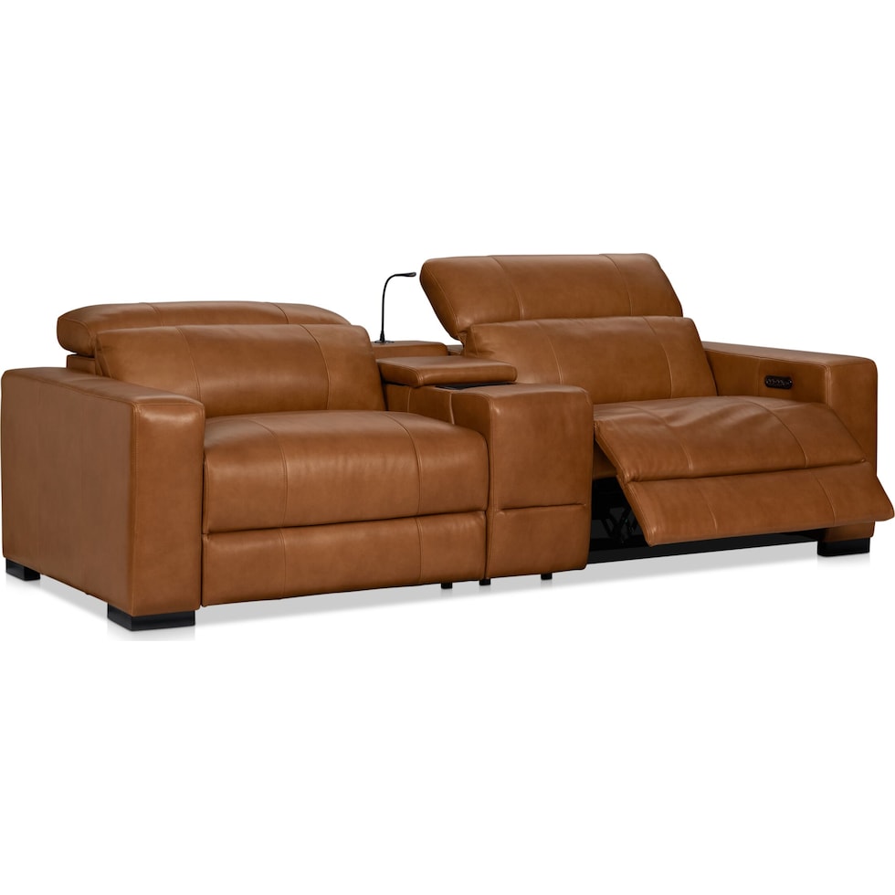 chapman dark brown loveseat   