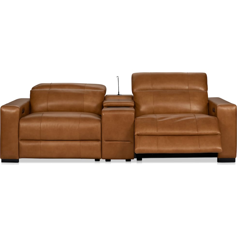 chapman dark brown loveseat   