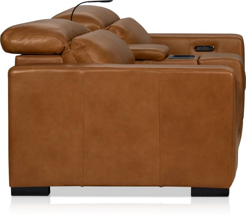 Chapman 3Piece DualPower Reclining Loveseat with Console Value City