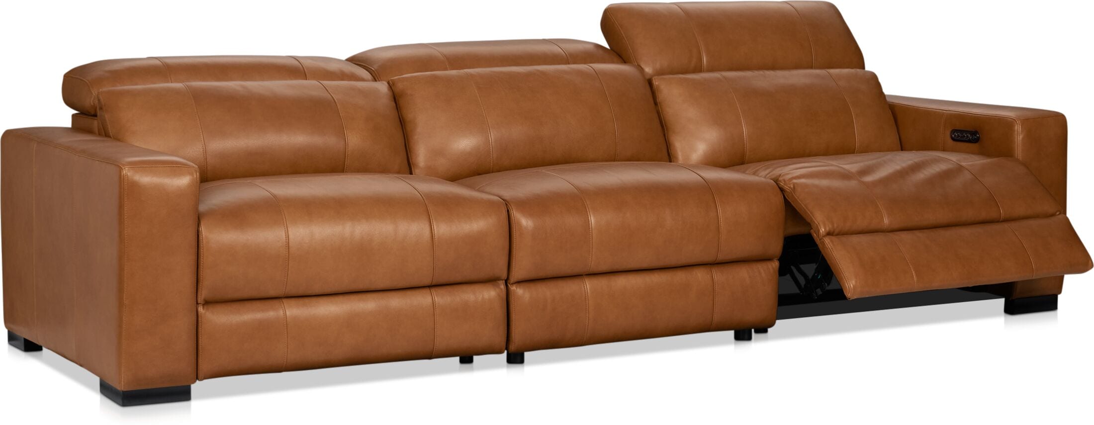 Value city outlet leather couch