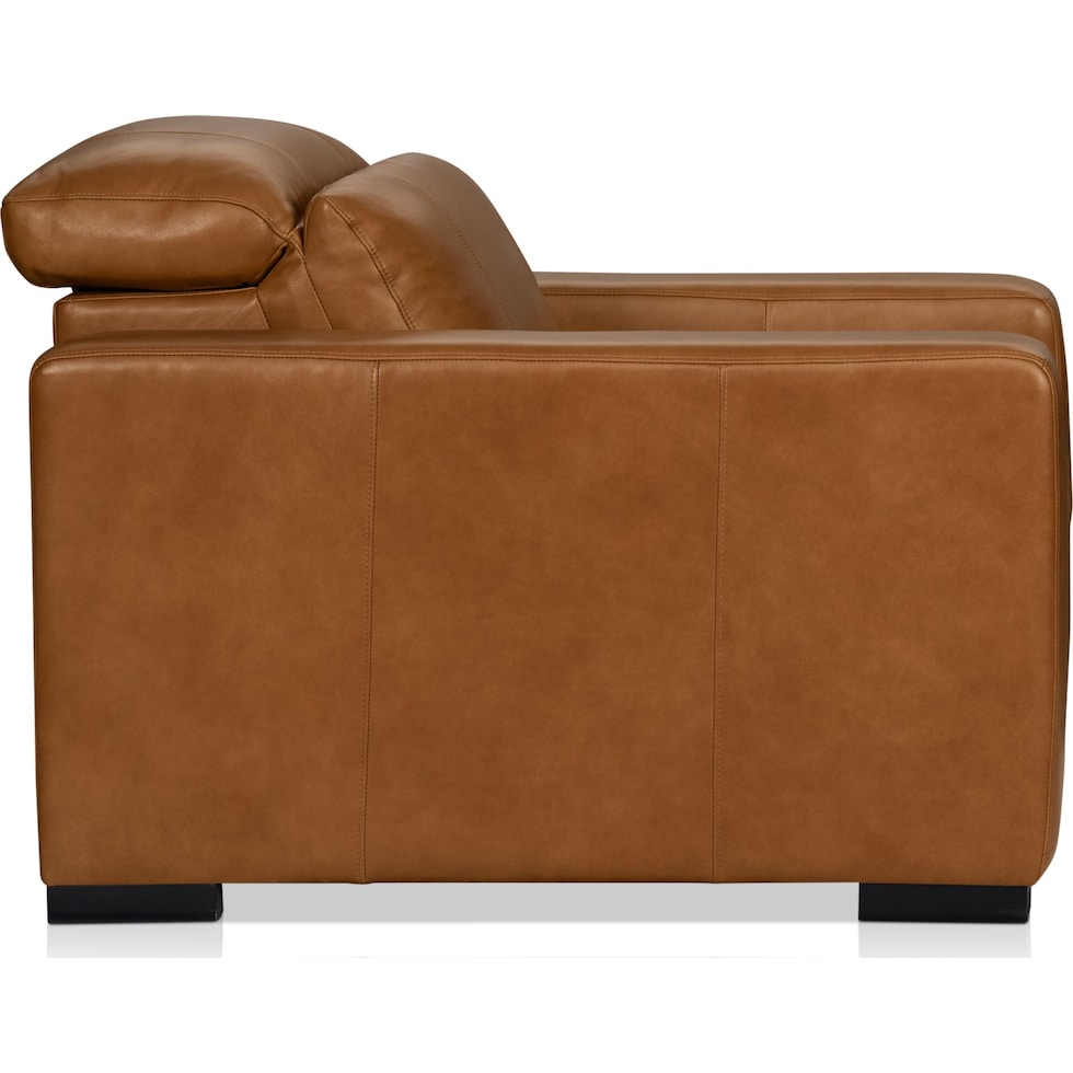 chapman dark brown recliner   